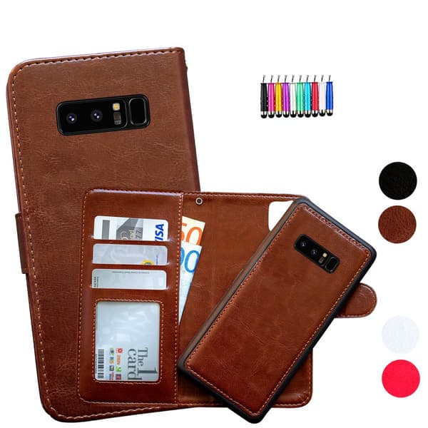 Samsung Galaxy Note 8 - Læder cover / Beskyttelse