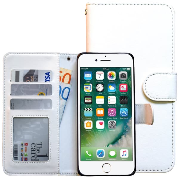 Læder Cover til iPhone 6/6S - 3 i 1 Kit!