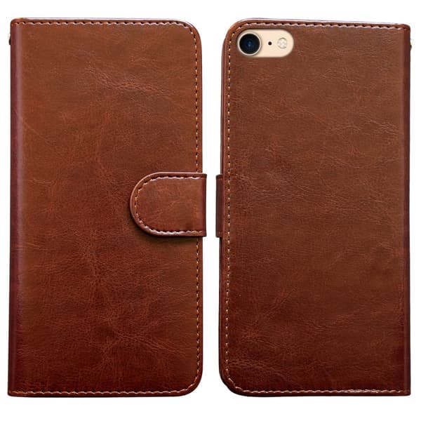 Læder Etui til iPhone 6/6S - Tegnebog & ID!