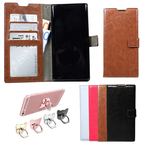 Samsung Galaxy Note10 - Läderfodral / Skydd