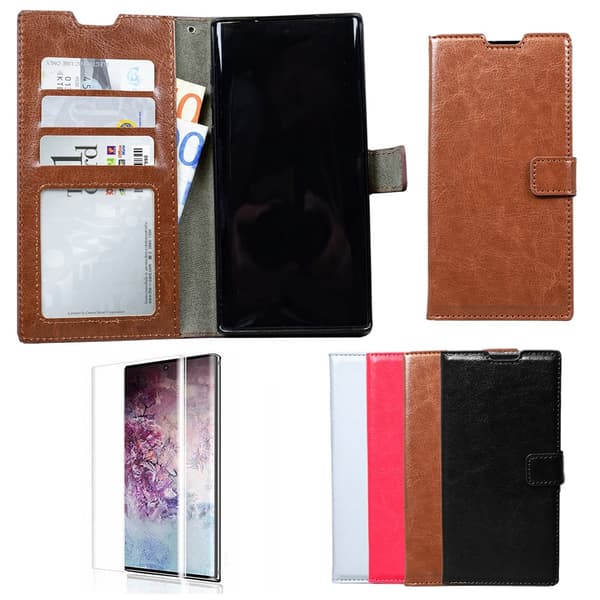 Samsung Galaxy Note10 - Läderfodral / Skydd