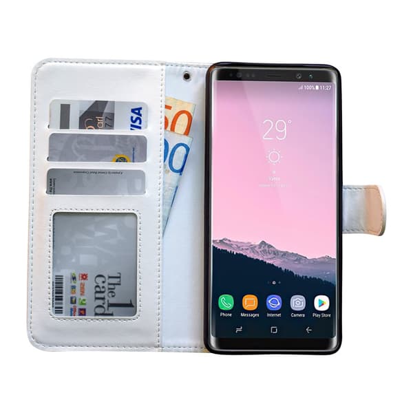 Samsung Galaxy Note 9 - Leather Case / Wallet