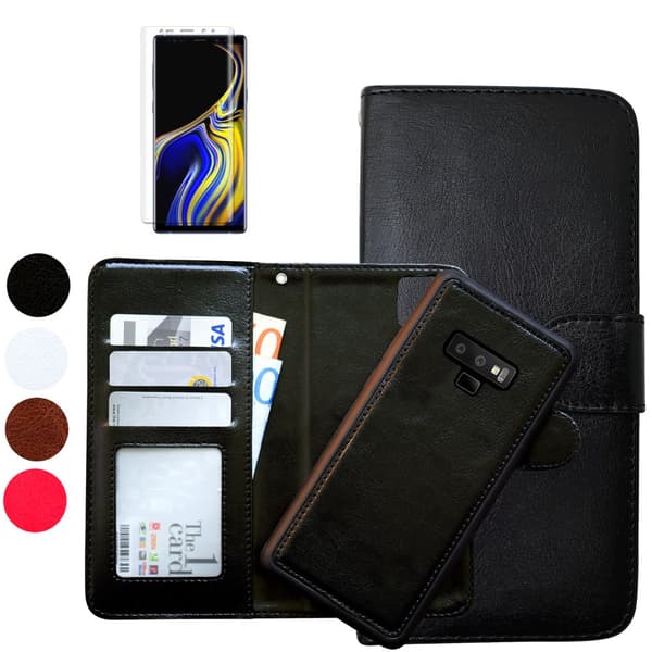 Samsung Galaxy Note9 - Leather Case / Wallet White