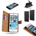 Miniatyrbillede 1 af 3: Leather case for iPhone 6/6S + Screen Protector