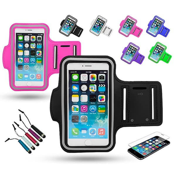Exercise with your iPhone 6 - Armband Blue