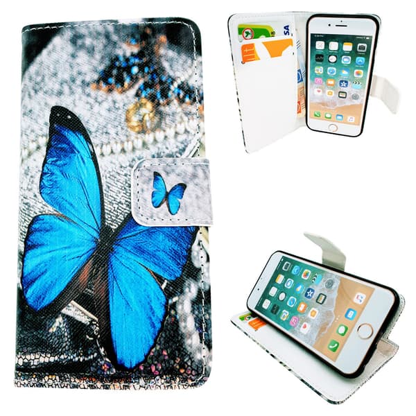 iPhone 6 / 6S - PU Leather Wallet Case