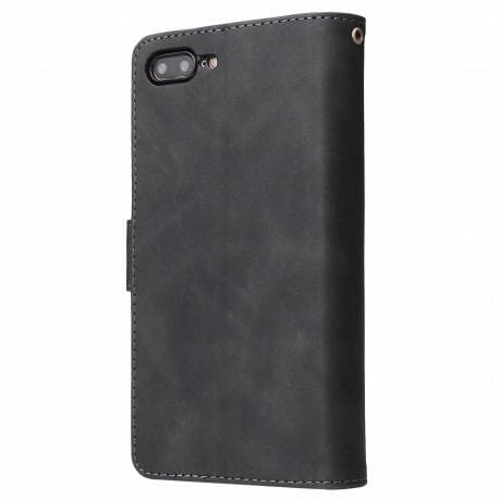 iPhone 7 / 8 Plus Multifunktionellt Plånboksfodral Zipper 8-Fack