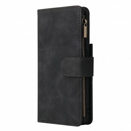 Samsung S21 Multifunktionellt Plånboksfodral Zipper 8-Fack