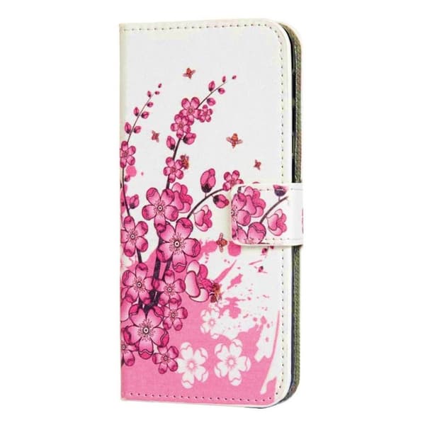 Plånboksfodral iPhone SE (2020) - Körsbärsblommor