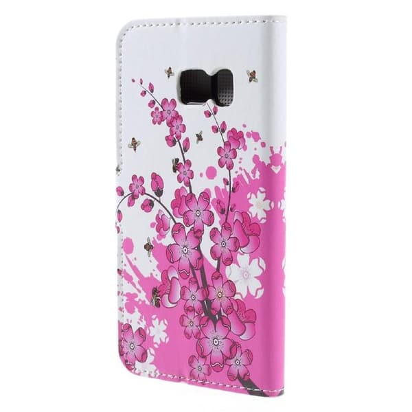 Plånboksfodral Samsung Galaxy S7 Edge - Körsbärsblommor