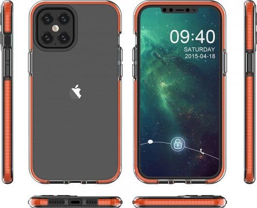Hurtel Spring Case IPhone 12 Pro Max (6,7) dark blue