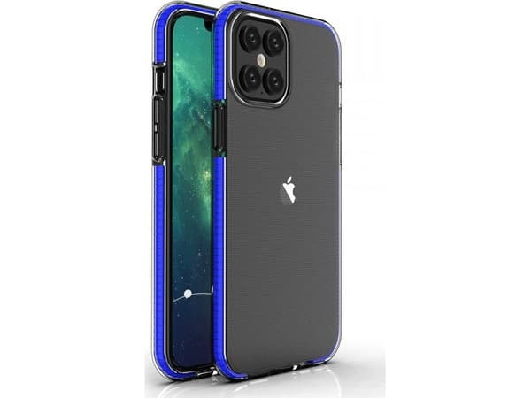 Hurtel Spring Case IPhone 12 Pro Max (6,7) dark blue