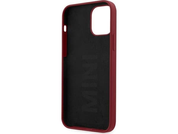 Mini Morris Mini Mini MIHCP12LSLTRE iPhone 12 Pro Max 6,7 tommer Rød / Rød Hard Case Silikon Tone On Tone