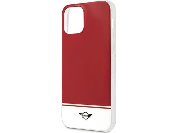 Mini Morris Mini MIHCP12MPCUBIRE Apple iPhone 12/12 Pro 6,1" dėklas telefonui raudonos spalvos Stripe Collection