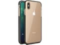 Miniatyrbilde 1 av 5: Hurtel Spring Case, gel-deksel med fargerik ramme for iPhone XS Max, svart