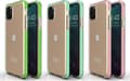Pikkukuva 5 / 5: Hurtel Spring Case geelikotelo värillisellä kehyksellä iPhone 11 Pro:lle tummansininen