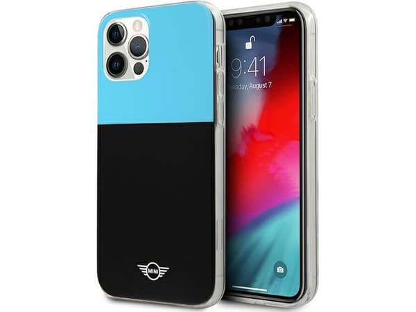 Mini Morris Mini Mini MIHCP12LPCUBLB iPhone 12 Pro Max 6,7" blå/blå hardt deksel fargeblokk