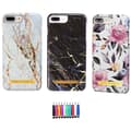 Miniatyrbillede 1 af 8: iPhone 7 Plus / 8 Plus - Cover / Beskyttelse Flowers / Marble