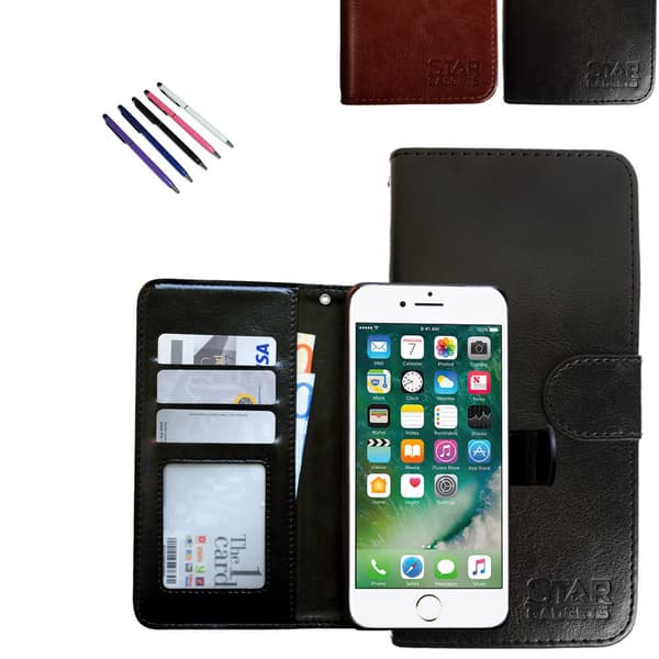 iPhone 7/8/SE (2020 & 2022) - Læder cover / Beskyttelse Brown