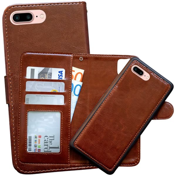iPhone 7 Plus / 8 Plus - Læder cover / Beskyttelse