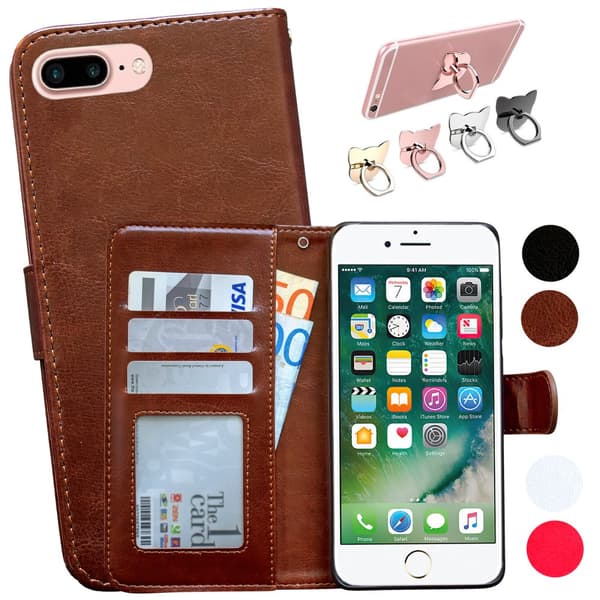 iPhone 7 Plus / 8 Plus - Læder cover / Beskyttelse - Dream Catcher