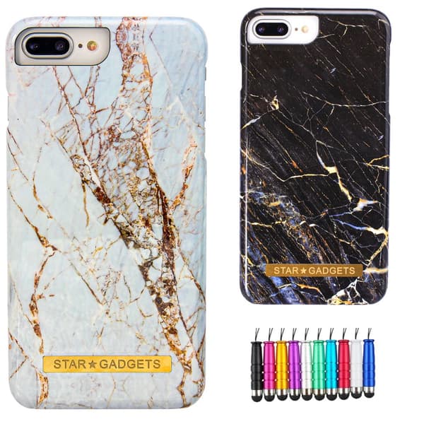 iPhone 7 Plus / 8 Plus - Cover / Beskyttelse Marble