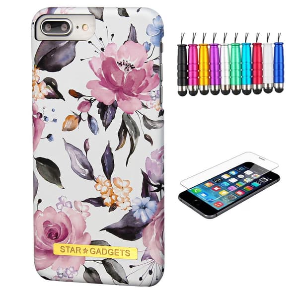 iPhone 7 Plus / 8 Plus - Cover / Beskyttelse Flowers