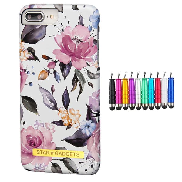 iPhone 7 Plus / 8 Plus - Cover / Beskyttelse Flowers
