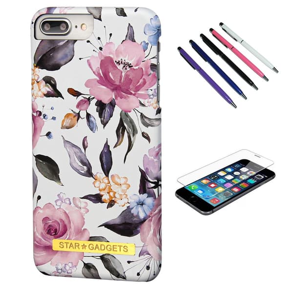 iPhone 7 Plus / 8 Plus - Cover / Beskyttelse Flowers