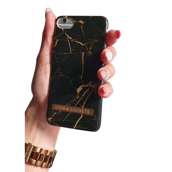 Styla din iPhone 7/8/SE med marmor-skal!
