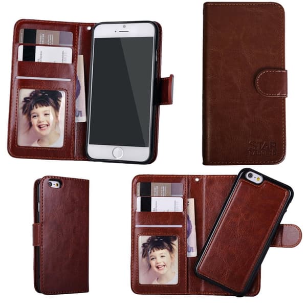iPhone 7/8/SE (2020 & 2022) - PU Leather Wallet Case