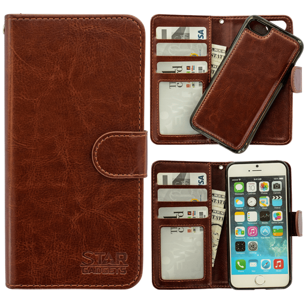 iPhone 7/8/SE (2020 & 2022) - PU Leather Wallet Case