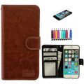Miniatyrbillede 6 af 10: iPhone 7/8/SE (2020 & 2022) - PU Leather Wallet Case