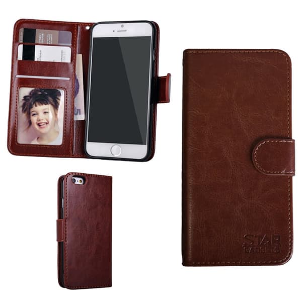 iPhone 7/8/SE (2020 & 2022) - PU Leather Wallet Case