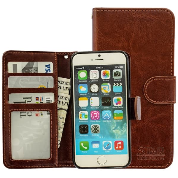 iPhone 7/8/SE (2020 & 2022) - PU Leather Wallet Case
