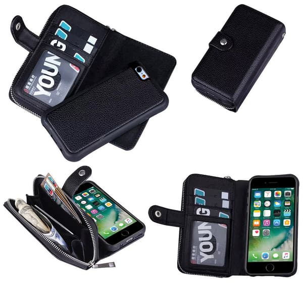 Protect your iPhone with Leather & Magnetic Case!