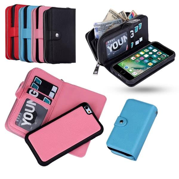 Protect your iPhone with Leather & Magnetic Case!