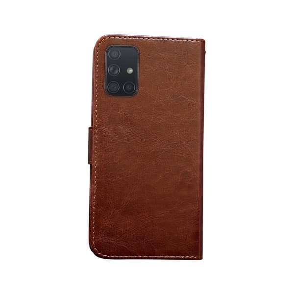 Samsung Galaxy A51 - Læder cover / Beskyttelse
