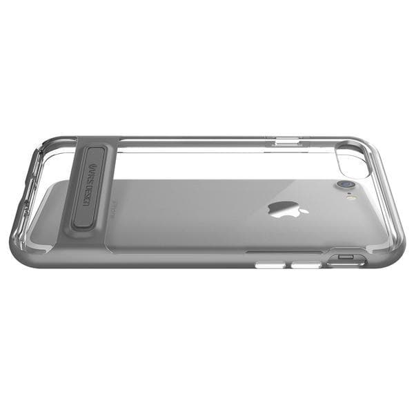 Verus Crystal Bumper Skal till Apple iPhone 7/8/SE 2020 - Steel Silver