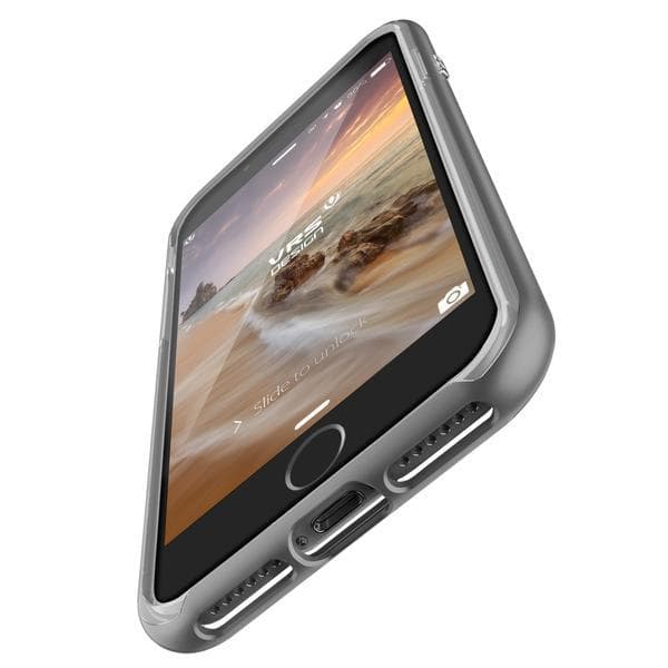 Verus Crystal Bumper Skal till Apple iPhone 7/8/SE 2020 - Steel Silver