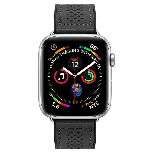 SPIGEN Retro Fit Band Apple Watch 1/2/3/4/5 (38 / 40Mm) Svart