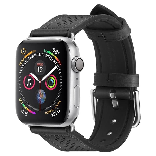 SPIGEN Retro Fit Band Apple Watch 1/2/3/4/5 (38 / 40Mm) Svart