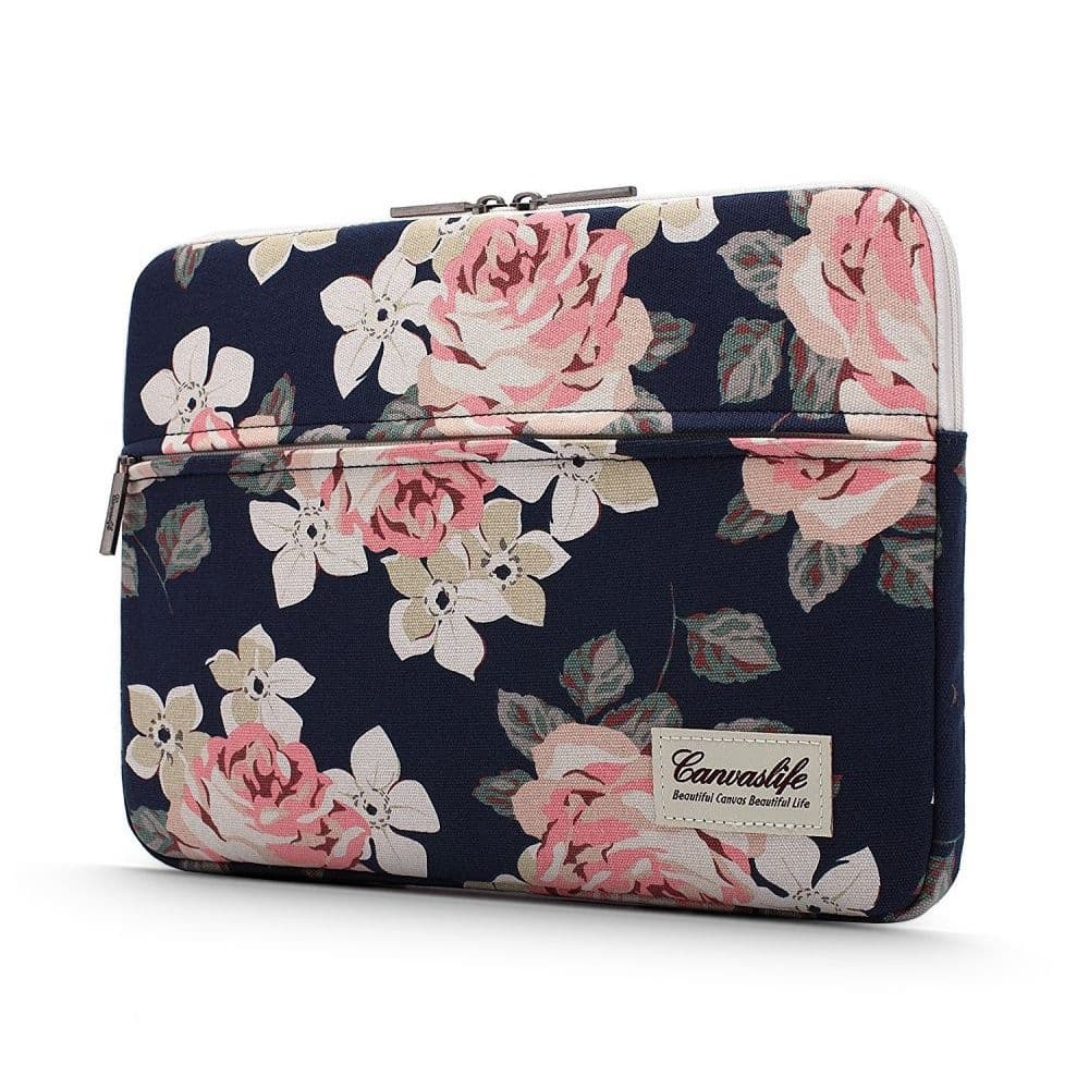 CANVASLIFE Sleeve Laptop 13-14 - Navy Rose