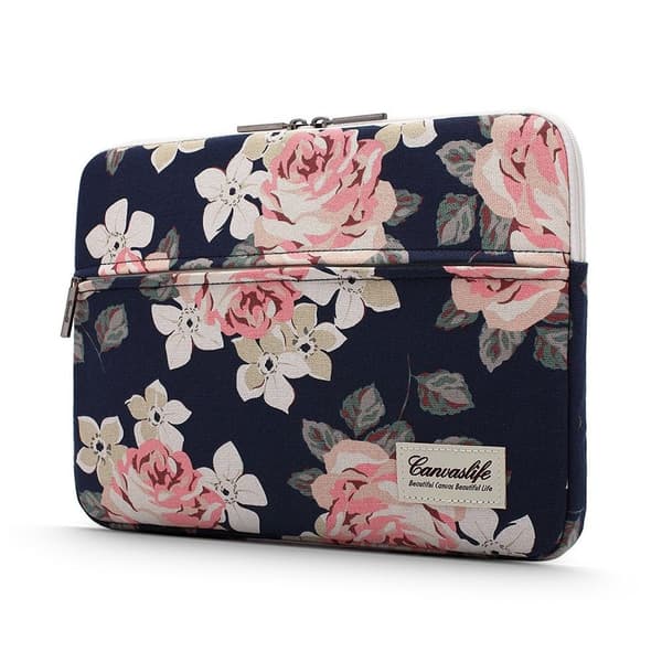 CANVASLIFE Datorfodral Laptop 13-14 - Navy Rose