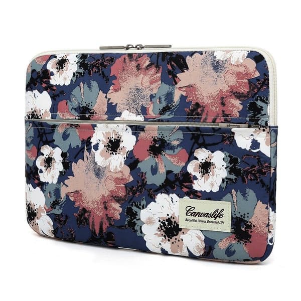 Canvaslife Datorfodral Laptop 13-14 - Blå Camellia