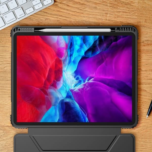 NILLKIN Armor Leather Fodral Ipad Pro 11 2020 Svart