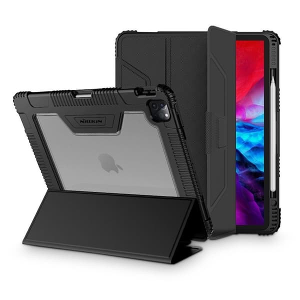 NILLKIN Armor Leather Fodral Ipad Pro 11 2020 Svart