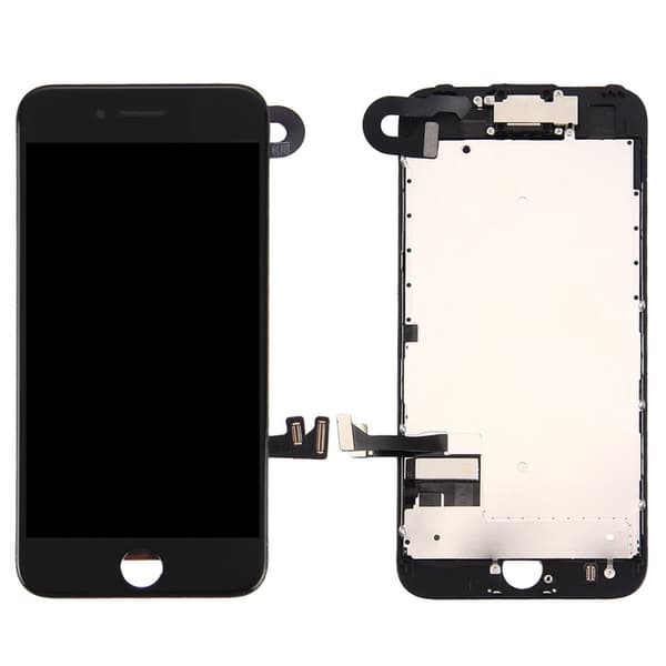 iPhone SE (2020) Komplett Skärm LCD med Smådelar - Svart