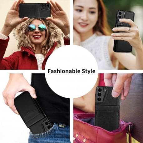 Samsung S21 Mobile Cover Card Holder 5-SLOT Retro V3