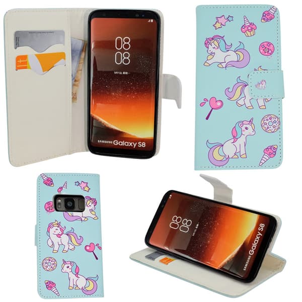 Samsung Galaxy S8 - Nahkakotelo / Suoja
